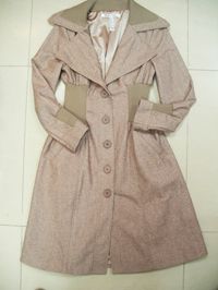 DVF wool overcoat